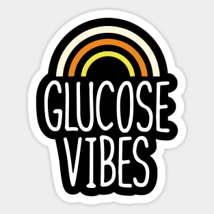 Glucose Vibes Diabetes Diabetic Sticker